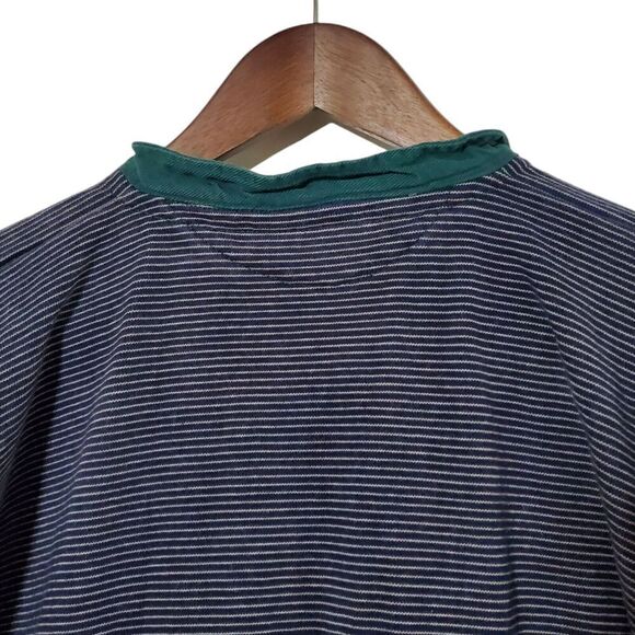 Striped Blue Polo Shirt - Picture 4 of 7